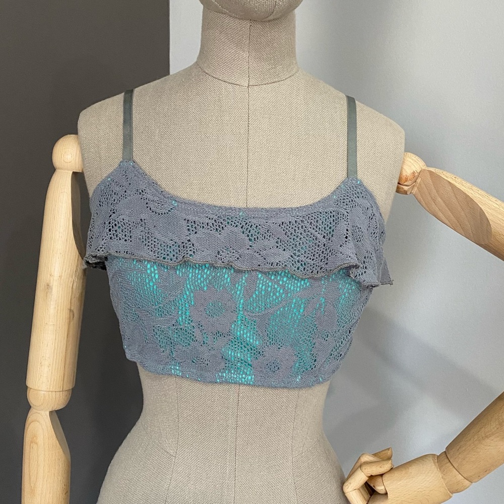 Wet Seal Lace Tank Crop Top
